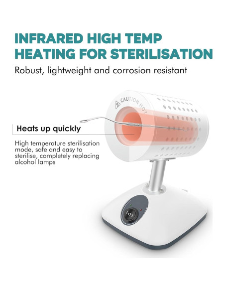 Autoclave Esterilizador Infrarrojo T-stereo DS-900 150W 400C/825C