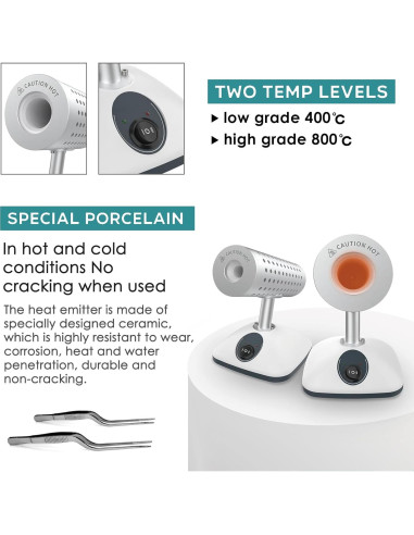 Autoclave Esterilizador Infrarrojo T-stereo DS-900 150W 400C/825C