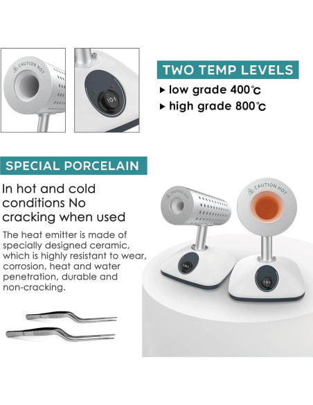 Autoclave Esterilizador Infrarrojo T-stereo DS-900 150W 400C/825C