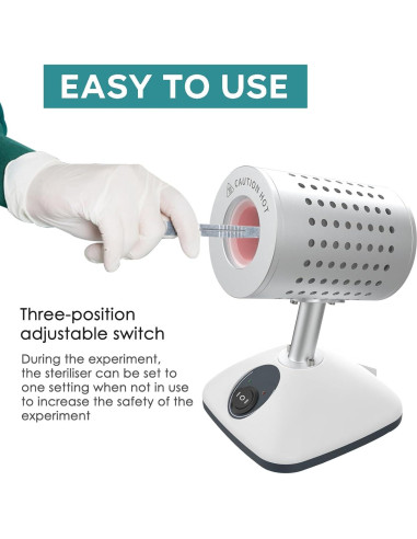 Autoclave Esterilizador Infrarrojo T-stereo DS-900 150W 400C/825C