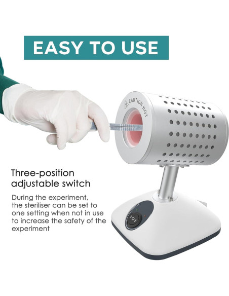 Autoclave Esterilizador Infrarrojo T-stereo DS-900 150W 400C/825C