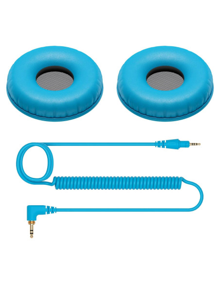 Paquete de Accesorios Pioneer DJ HC-CP08-L para HDJ-CUE1 Azul