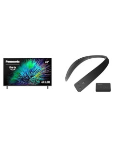 Televisor Inteligente 43" 4K UHD Panasonic Fire TV + Altavoz Inalámbrico