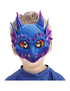 Conjunto de Alas y Máscara de Dragón Himine para Niños 6-14 Años 2