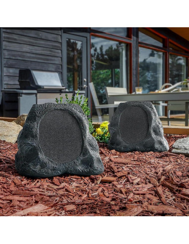 Altavoz Inalámbrico Exterior Victrola Rock Connect Granito - 22h