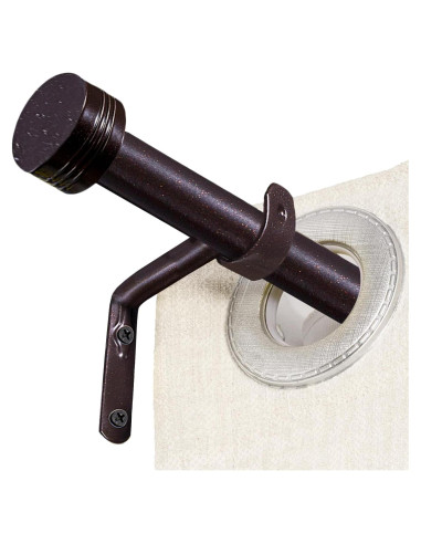 Barra de Cortina Ajustable WORLD RODS 45-114 cm Bronce Antiguo