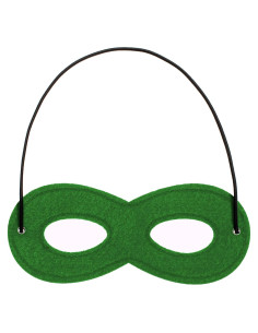 Máscara de Ojos de Superhéroe Verde Joy Join para Niños