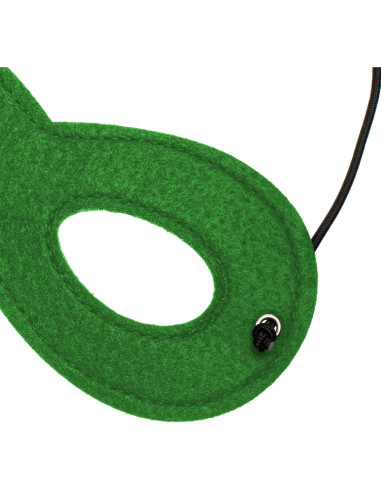 Máscara de Ojos de Superhéroe Verde Joy Join para Niños