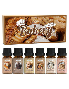 Conjunto de Aceites Esenciales Salubrito 6x10ml Repostería
