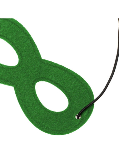 Máscara de Ojos de Superhéroe Verde Joy Join para Niños