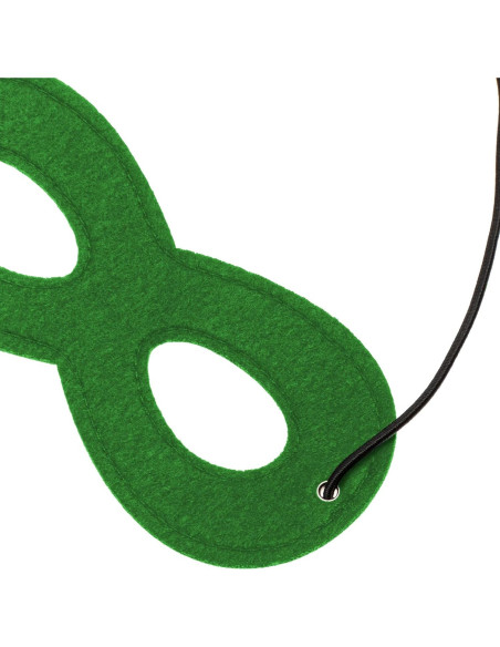 Máscara de Ojos de Superhéroe Verde Joy Join para Niños