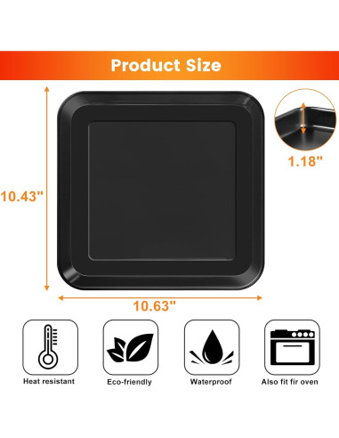 Molde para Hornear 26.9x26.4cm GWY Antiadherente para Horno Breville