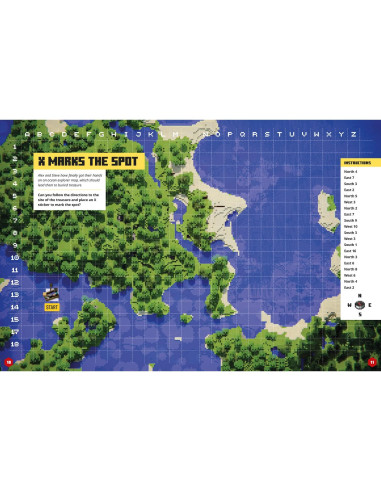 Minecraft Sticker Adventure: Treasure Hunt: A brand-new official sticker book containing hours of fun for kids