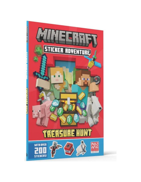 Minecraft Sticker Adventure: Treasure Hunt: A brand-new official sticker book containing hours of fun for kids Minecraft Sticker Adventure: Treasure Hunt: A brand-new official sticker book containing hours of fun for kids