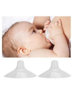 Protectores de Pezones para Lactancia Silicona 20mm - 2 Unidades