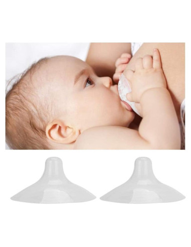 Protectores de Pezones para Lactancia Silicona 20mm - 2 Unidades