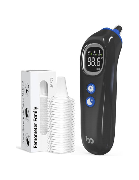 Termómetro de oído Femometer ET108 con sonda precalentada