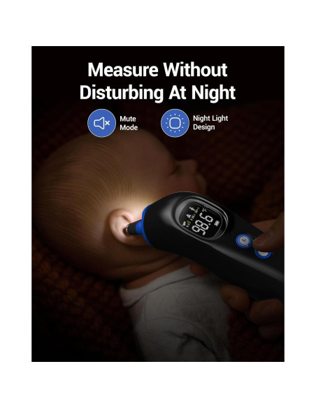 Termómetro de oído Femometer ET108 con sonda precalentada