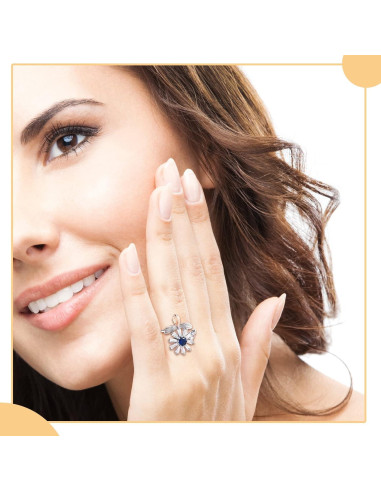 MTLEE 12 Anillos Antiestrés Giratorios y Sensoriales Unisex