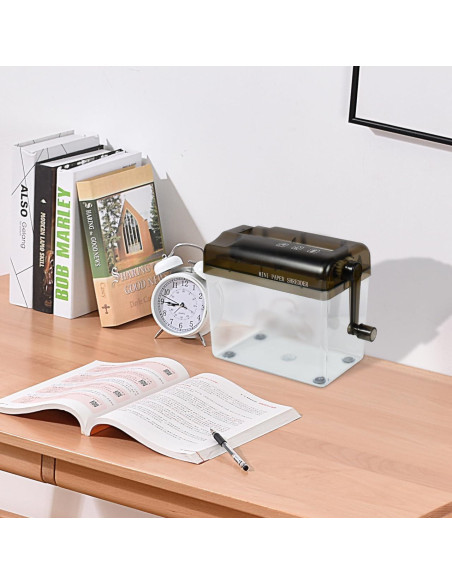 Mini Trituradora Manual de Papel JIKIOU A4 400g