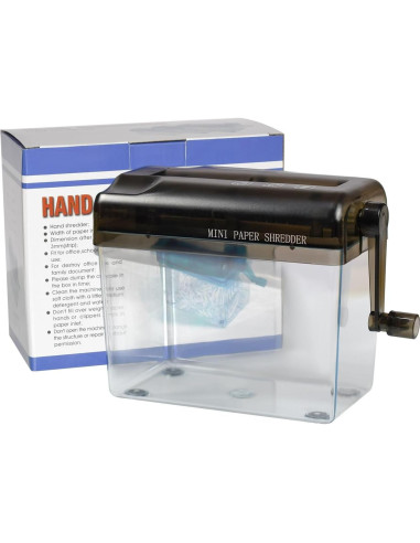 Mini Trituradora Manual de Papel JIKIOU A4 400g
