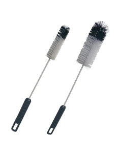 Cepillos para Botellas Coralpearl Juego de 2, Mango Largo Flexible