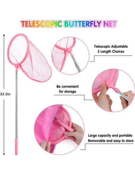 Kit de Exploración INNOCHEER para Niños 3-12 Años Camuflaje Rosa