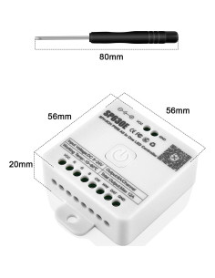 Controlador LED Bluetooth RGBZONE SP630E 5V/12V/24V PWM 2