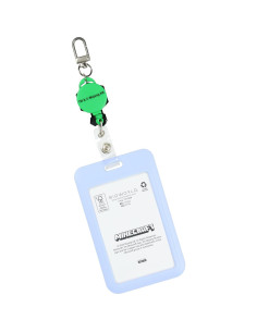 Portatarjetas Retráctil Bioworld Creeper Minecraft Multicolor 2