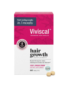 Suplemento Crecimiento Capilar Viviscal Mujeres 60 Tabletas