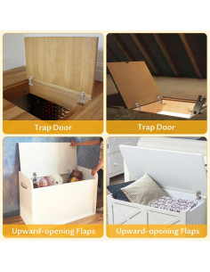 Paquete de 2 bisagras de gabinete Chibery 170 cierre suave 2