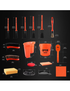 Set de Lavado de Autos SPTA 29 Piezas Cubo 15L con Filtro 2