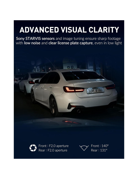 Cámara Dash BlackVue DR770X-2CH II Doble Full HD 64GB