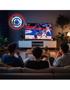 Luz de Neón Baloncesto YUNYEENEEN 33x33cm Dimmable USB 2