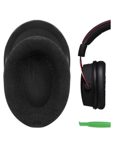 Almohadillas de Reemplazo Geekria Velour para HyperX Cloud