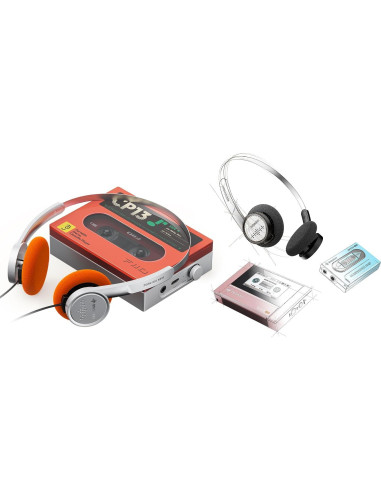 Auriculares On-Ear FiiO Wind 40mm HiFi con Micrófono Negro