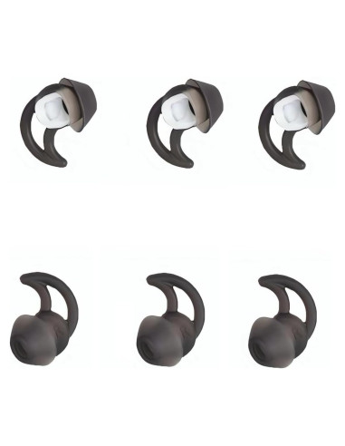 Consejos de Auriculares CYADCI Silicona Aislamiento Ruido 3 Pares