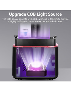 Impresora 3D de Resina ELEGOO Mars 4 MSLA 9K 7" LCD 2
