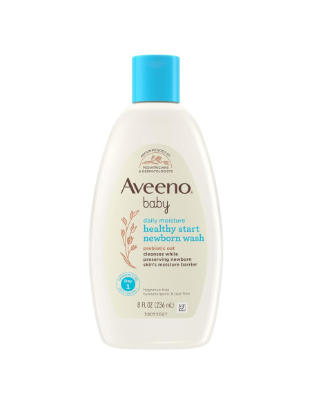 Aveeno Bebé Jabón Corporal Hipoalergénico 236.6 ml