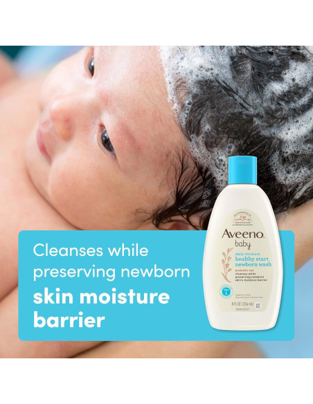 Aveeno Bebé Jabón Corporal Hipoalergénico 236.6 ml