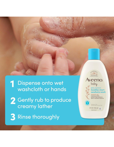 Aveeno Bebé Jabón Corporal Hipoalergénico 236.6 ml