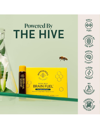 BEEKEEPER'S NATURALS B.LXR Combustible Cerebral 62.37 ml