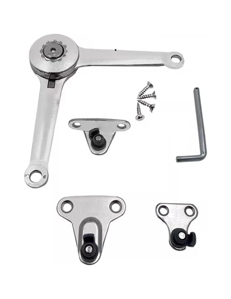 Bisagra de Soporte de Tapa XBLWIN 2 Piezas 18.14kg Plata