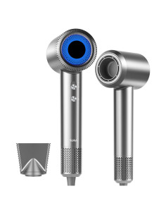 Secador de Pelo Iónico Tailulu 160000 RPM Portátil Gris