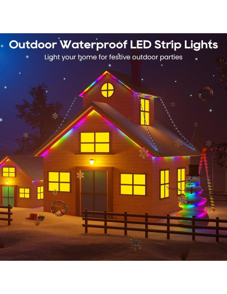 Tira de LED Neón RGB+IC 1m TK99SW Impermeable USB Tira de LED Neón RGB+IC 1m TK99SW Impermeable USB