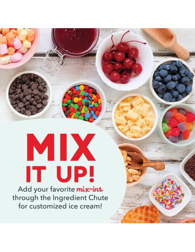 Fabricante de Helados Dash Deluxe 2QT Aqua - 1.89L Automático