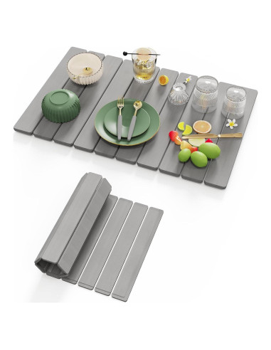 Alfombrilla de Secado de Piedra Diatomácea Dayacoco 58.4x38.9cm Gris