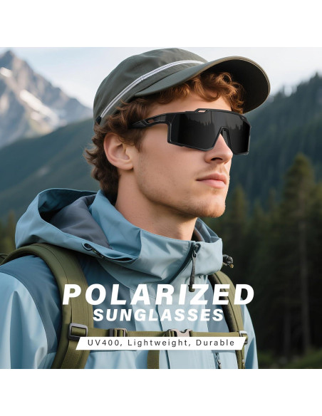 Gafas de sol deportivas polarizadas DioKiw UV protección 3pcs