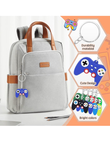 24 Llavero Mini Controlador de Juego EAEDMY - 8 Colores