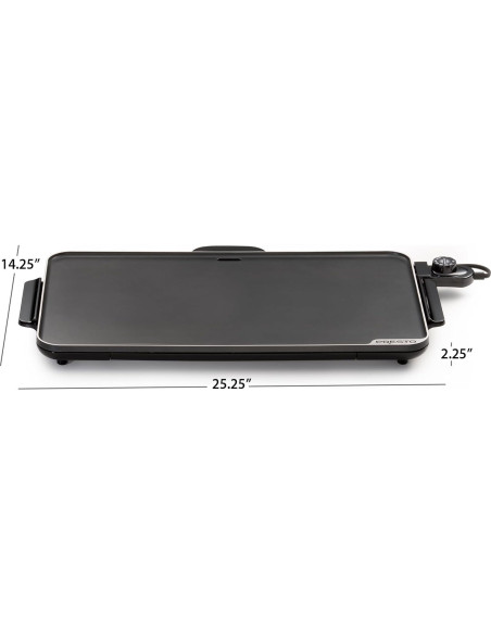 Plancha Extra Grande Presto 07072 Cerámica Antiadherente 55.88x33.02 cm